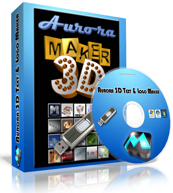 Aurora 3D Text & Logo Maker 12.06270127 Portable by Baltagy (Multi/Русский)