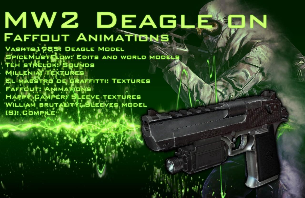 MW2 Like Deagle on Faffout Animations