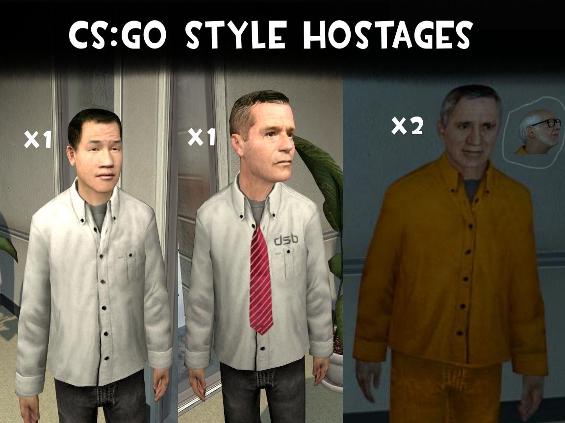 CS:GO STYLE HOSTAGES