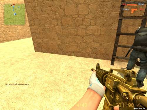 Golden M4A1 - 1