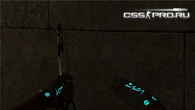 Анимированые Светодиодные перчатки для Counter-Strike:Source v34 and Orange Box.