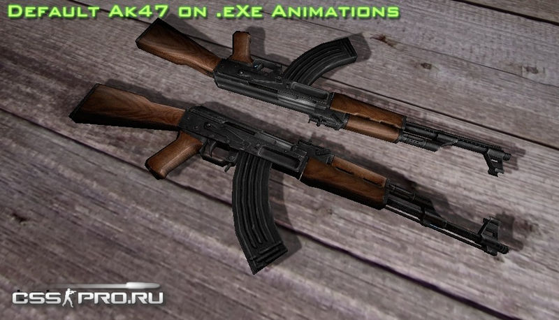 Default Ak47 on .eXe Animations