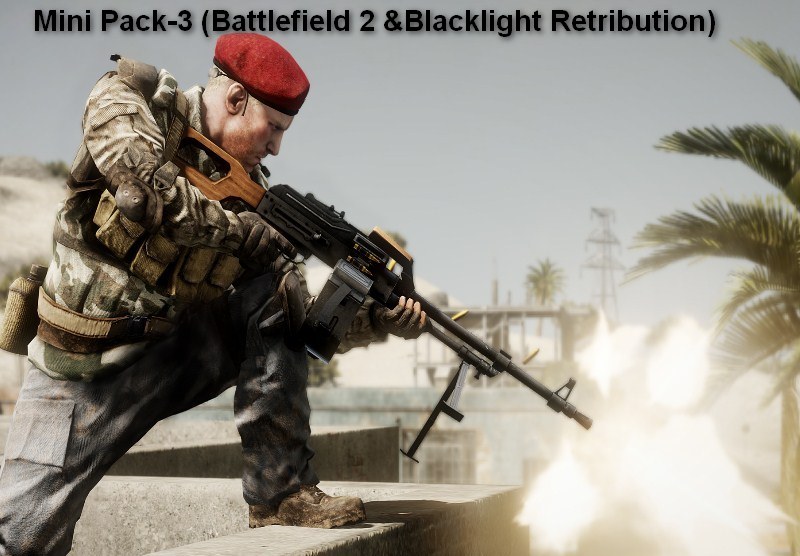 Mini Pack-3 (Battlefield 2 &Blacklight Retribution).