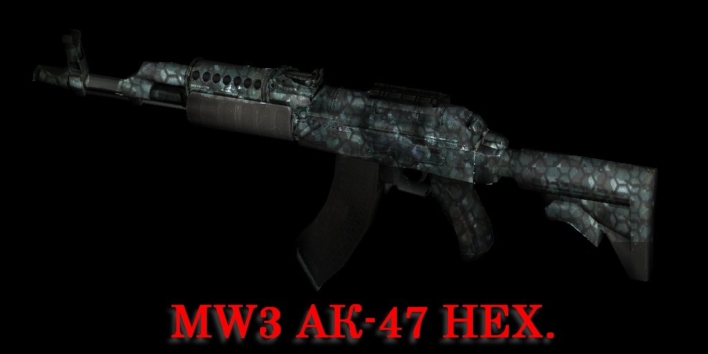 MW3 АК-47 HEX.