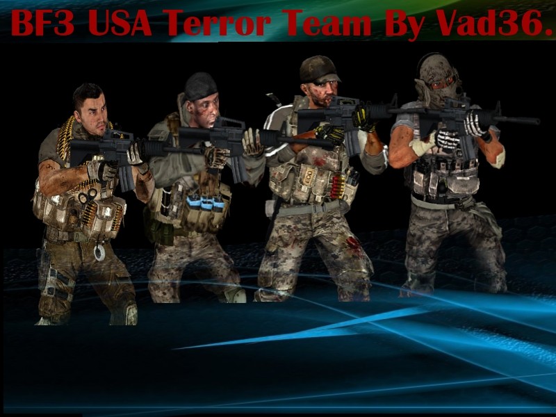 BF3 USA Terror Team.