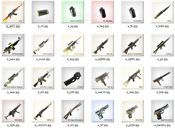 CS-Zero mod weapons For CSS (by <<<G@L>>>)