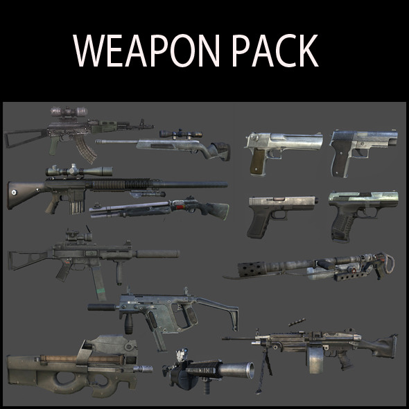 New weapon pack