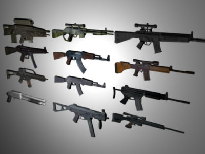 Пак моделей оружия для КСС