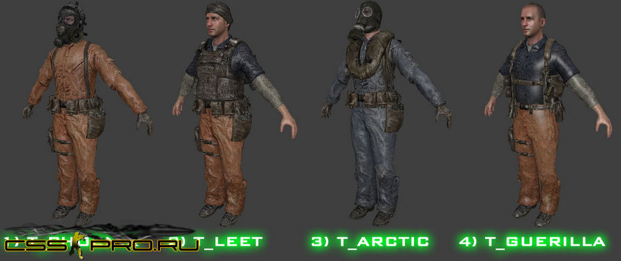 MW3 Skins Players Chemical Warfare Russians V1 (T Pack)