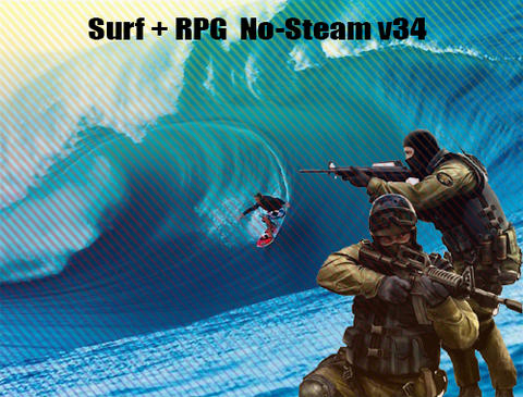 Surf + RPG сервер No-Steam v34