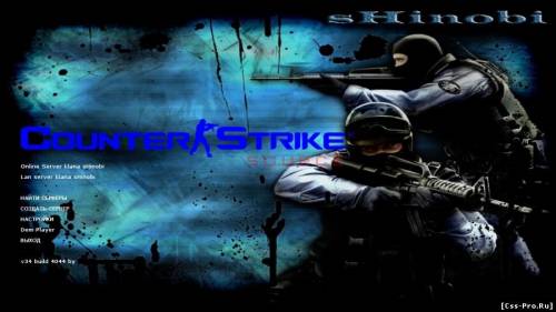 Counter-Strike: Source Blue [Ru] (v34/4044) 2013 | sHinobi - 1